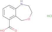 1,2,3,5-Tetrahydro-4,1-benzoxazepine-6-carboxylic acid hydrochloride