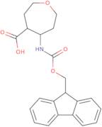 5-({[(9H-Fluoren-9-yl)methoxy]carbonyl}amino)oxepane-4-carboxylic acid