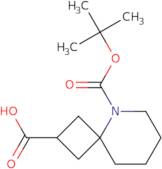 rac-(2S,4R)-5-[(tert-Butoxy)carbonyl]-5-azaspiro[3.5]nonane-2-carboxylic acid