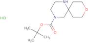 tert-Butyl 9-oxa-1,4-diazaspiro[5.5]undecane-4-carboxylate hydrochloride