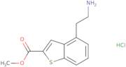 Methyl 4-(2-aminoethyl)-1-benzothiophene-2-carboxylate hydrochloride