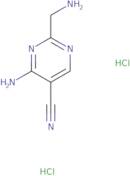 4-Amino-2-(aminomethyl)pyrimidine-5-carbonitrile dihydrochloride