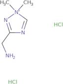 Methyl[(1-methyl-1H-1,2,4-triazol-3-yl)methyl]amine dihydrochloride