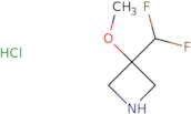 3-(Difluoromethyl)-3-methoxyazetidine hydrochloride