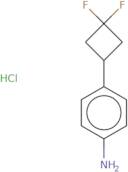 4-(3,3-Difluorocyclobutyl)aniline hydrochloride