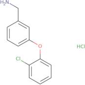 [3-(2-Chlorophenoxy)phenyl]methanamine hydrochloride