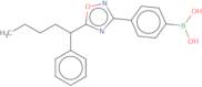 4-[5-(1-Phenylpentyl)-1,2,4-oxadiazol-3-yl]phenylboronic acid