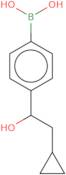 4-(2-Cyclopropyl-1-hydroxyethyl)phenylboronic acid