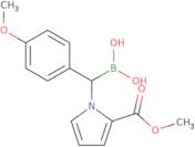 [2-(Methoxycarbonyl)pyrrol-1-yl](4-methoxyphenyl)methylboronic acid