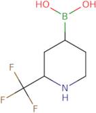 [2-(Trifluoromethyl)piperidin-4-yl]boronic acid