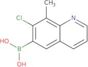 (7-Chloro-8-methylquinolin-6-yl)boronic acid