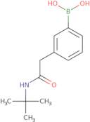 3-[(tert-Butylcarbamoyl)methyl]phenylboronic acid