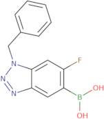 (1-Benzyl-6-fluoro-1,2,3-benzotriazol-5-yl)boronic acid