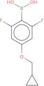 [4-(Cyclopropylmethoxy)-2,6-difluorophenyl]boronic acid