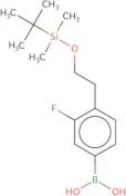 4-[2-(tert-Butyldimethylsilyloxy)ethyl]-3-fluorophenylboronic acid