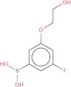 3-Fluoro-5-(2-hydroxyethoxy)phenylboronic acid