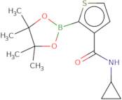 3-(N-Cyclopropylcarbamoyl)thiophene-2-boronic acid pinacol ester