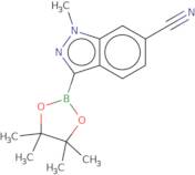 1-Methyl-3-(4,4,5,5-tetramethyl-1,3,2-dioxaborolan-2-yl)-indazole-6-carbonitrile