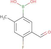 4-Fluoro-5-formyl-2-methylphenylboronic acid