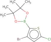 3-Bromo-5-chlorothiothiophene-2-boronic acid pinacol ester