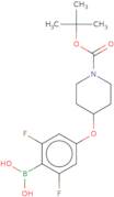 [4-({1-[(tert-Butoxy)carbonyl]piperidin-4-yl}oxy)-2,6-difluorophenyl]boronic acid