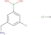 3-(Aminomethyl)-5-fluorophenylboronic acid hydrochloride