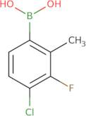 4-Chloro-3-fluoro-2-methylphenylboronic acid