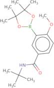 5-(N-t-Butylaminocarbonyl)-2-methoxyphenylboronic acid pinacol ester