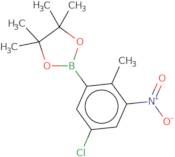 5-Chloro-2-methyl-3-nitrophenylboronic acid, pinacol ester