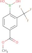 4-(Methoxycarbonyl)-2-(trifluoromethyl)phenylboronic acid