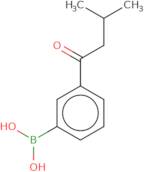 3-(Isopentanoyl)phenylboronic acid