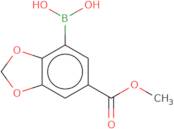 5-Methoxycarbonyl-2,3-methylenedioxyphenylboronic acid