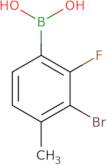 3-Bromo-2-fluoro-4-methylphenylboronic acid