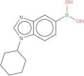 (1-Cyclohexyl-1,3-benzodiazol-5-yl)boronic acid