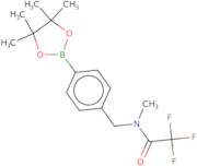 4-[(N-Methyl-N-trifluoroacetyl)aminomethyl]phenylboronic acid pinacol ester