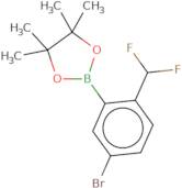 5-Bromo-2-(difluoromethyl)phenylboronic acid pinacol ester