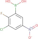 3-Chloro-2-fluoro-5-nitrophenylboronic acid