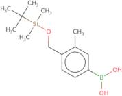 4-(tert-Butyldimethylsilyloxy)methyl-3-methylphenylboronic acid