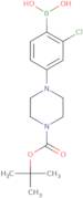 4-(4-Boc-piperazino)-2-chlorophenylboronic acid