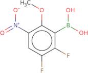 (2,3-Difluoro-6-methoxy-5-nitrophenyl)boronic acid