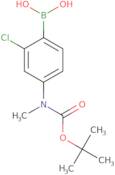 4-(N-Boc-N-methylamino)-2-chlorophenylboronic acid