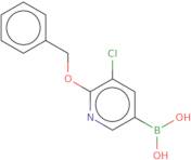 [6-(Benzyloxy)-5-chloropyridin-3-yl]boronic acid