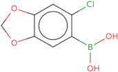 (6-Chloro-2H-1,3-benzodioxol-5-yl)boronic acid