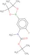 4-Fluoro-3-(N-Boc-N-methylamino)phenylboronic acid pinacol ester