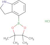 4-(Tetramethyl-1,3,2-dioxaborolan-2-yl)-2,3-dihydro-1H-indole hydrochloride