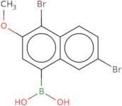 4,7-Dibromo-3-methoxynaphthalene-1-boronic acid