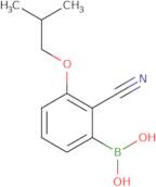 [2-Cyano-3-(2-methylpropoxy)phenyl]boronic acid