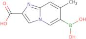 2-Carboxy-7-methylimidazo[1,2-a]pyridine-6-boronic acid