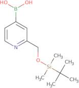 (2-{[(tert-Butyldimethylsilyl)oxy]methyl}pyridin-4-yl)boronic acid