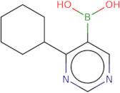 (4-Cyclohexylpyrimidin-5-yl)boronic acid